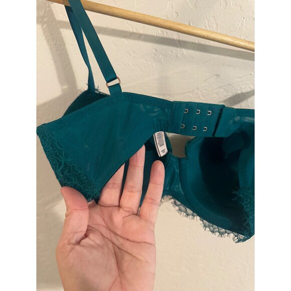 Victoria’s Secret Dream Angels Turquoise Lace Lined Demi Bra - Picture 13 of 13
